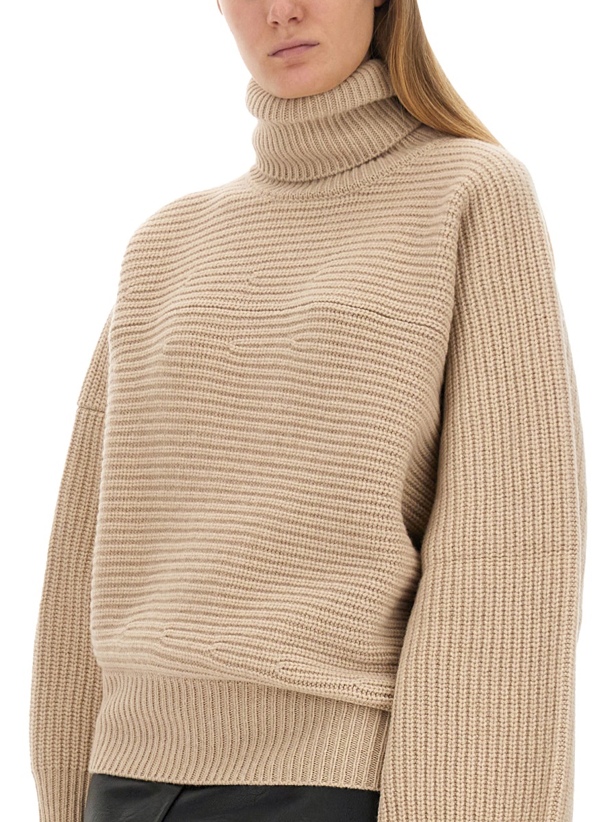 Stella McCartney TURTLENECK SHIRT Beige
