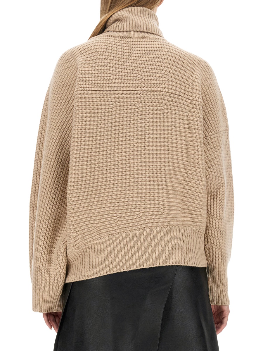 Stella McCartney TURTLENECK SHIRT Beige
