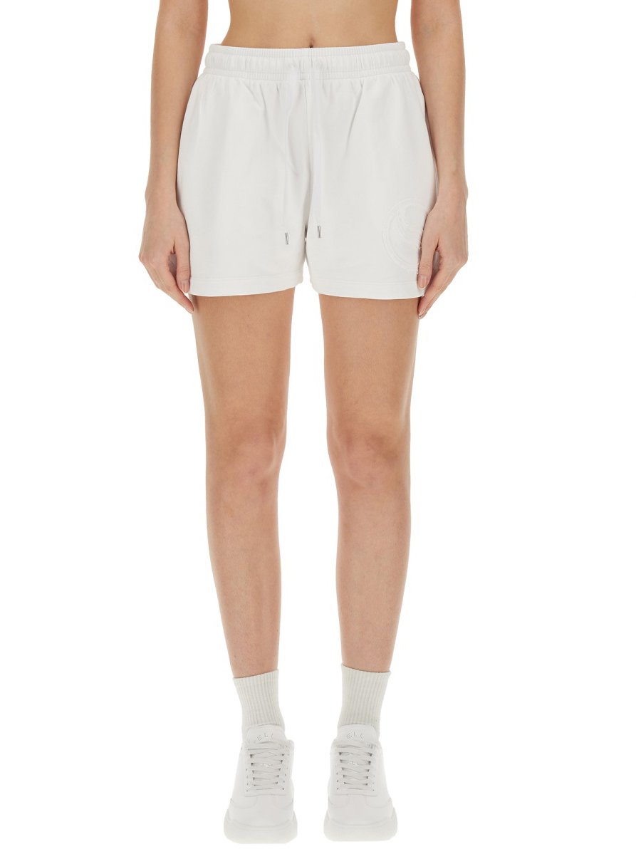 Stella McCartney SHORTS WITH LOGO Wit
