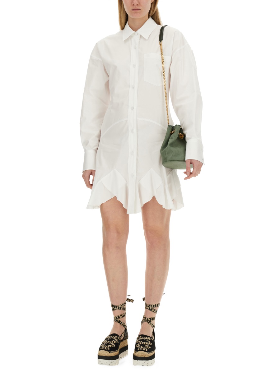 Stella McCartney SHIRT DRESS Wit