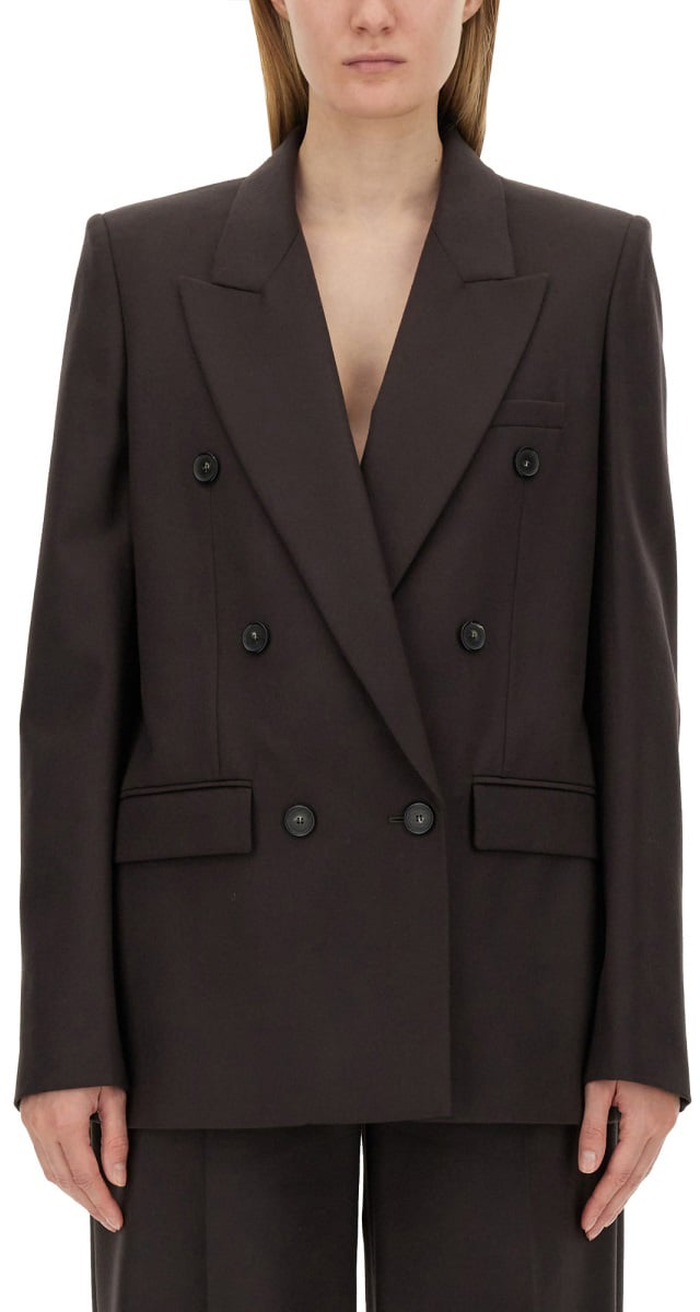 Stella McCartney DOUBLE-BREASTED JACKET Bruin