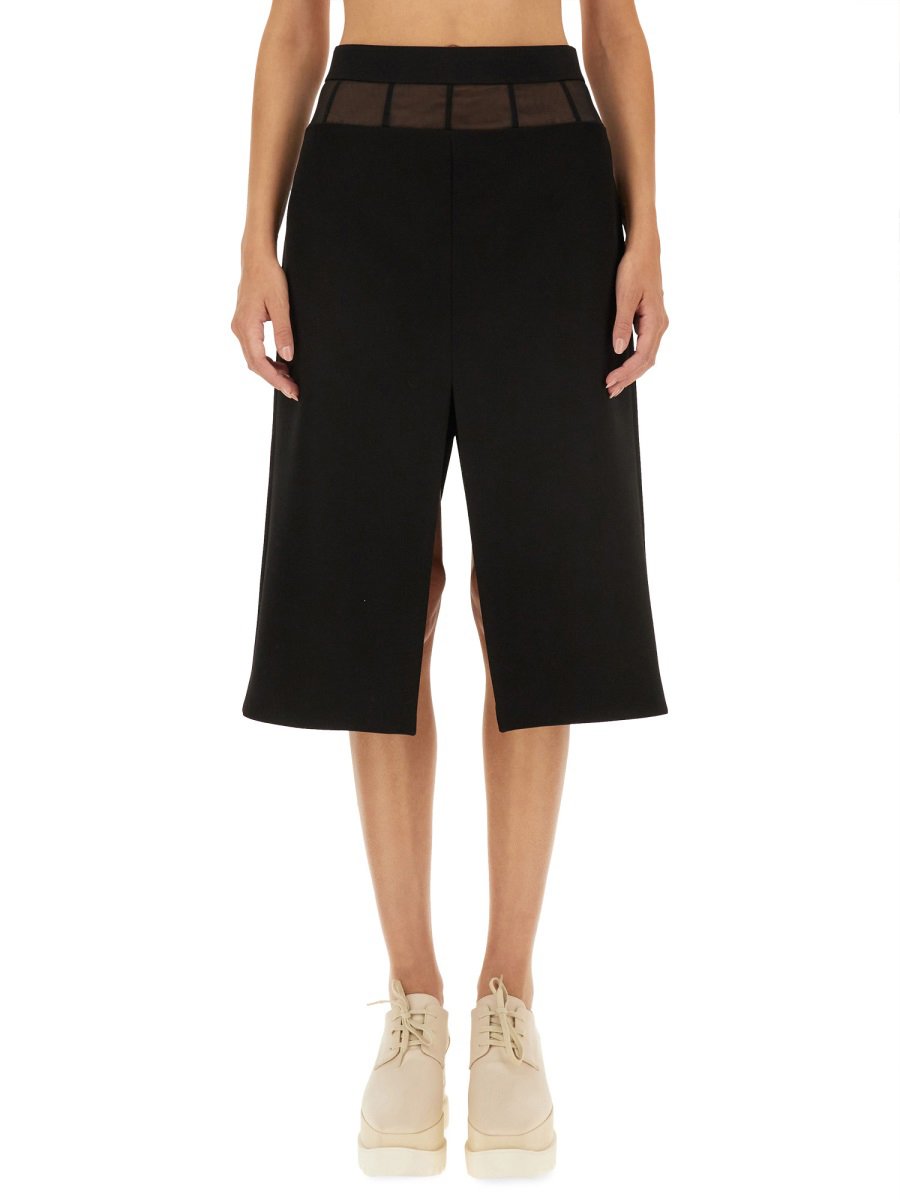 Stella McCartney WOOL SKIRT Zwart