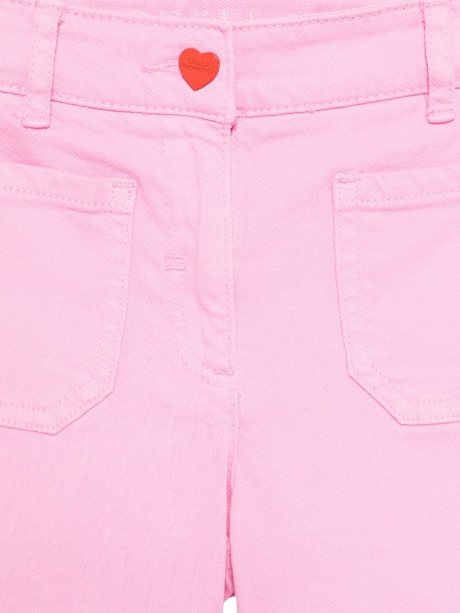Stella McCartney FABRIC BERMUDA SHORTS Roze