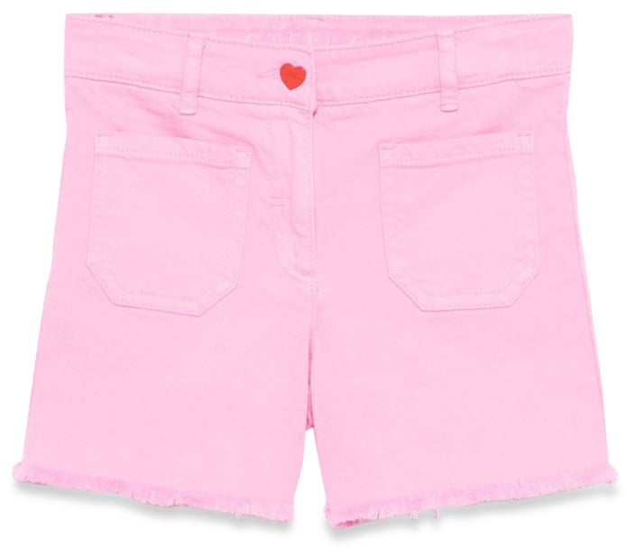 Stella McCartney FABRIC BERMUDA SHORTS Roze