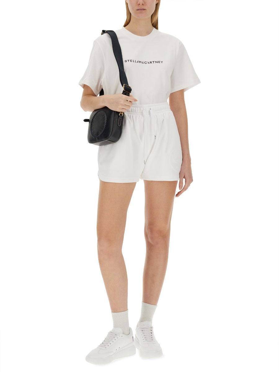 Stella McCartney COTTON T-SHIRT Wit