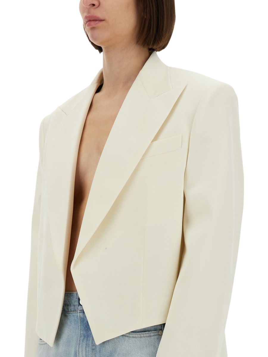 Stella McCartney "CROPPED" BLAZER Wit