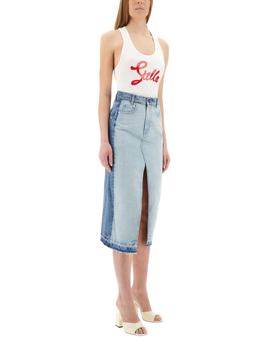 Stella McCartney TOPS WITH LOGO Wit