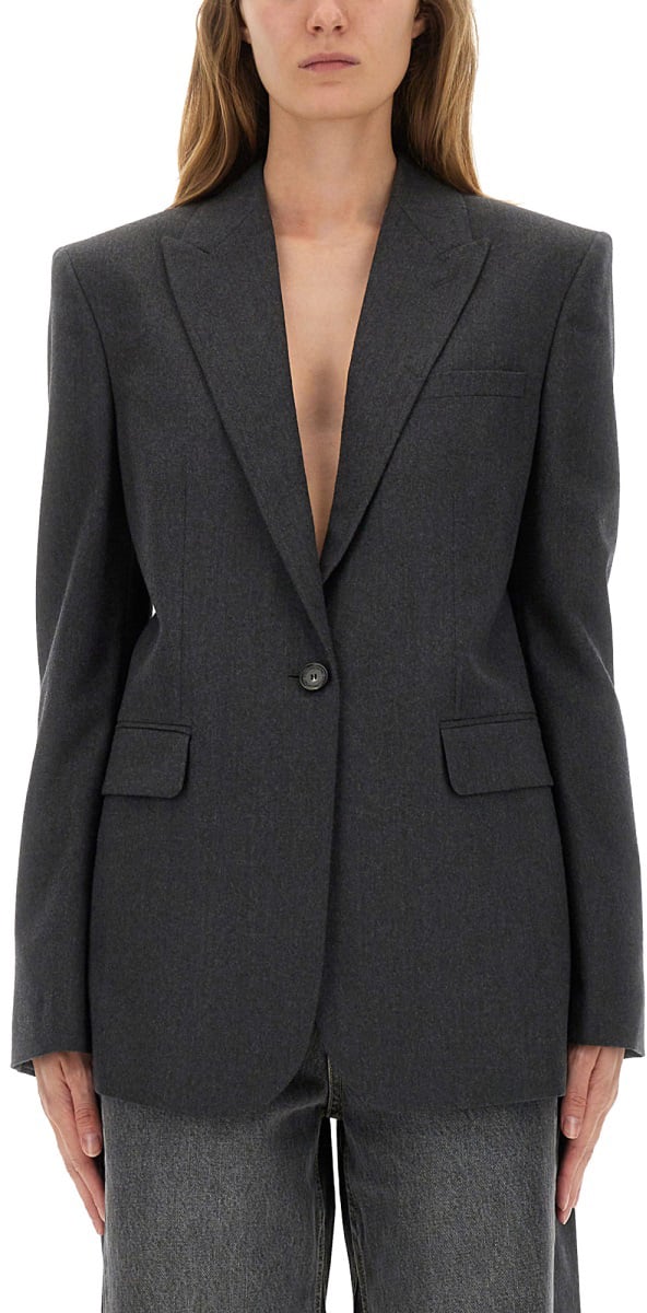 Stella McCartney "BOYFRIEND" JACKET Grijs
