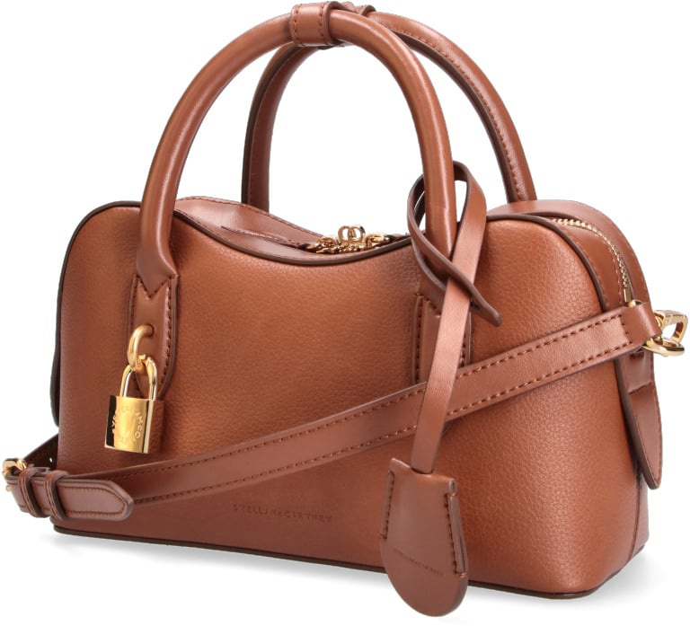 Stella McCartney Brown Stella Ryder Vegan Leather Bag Bruin