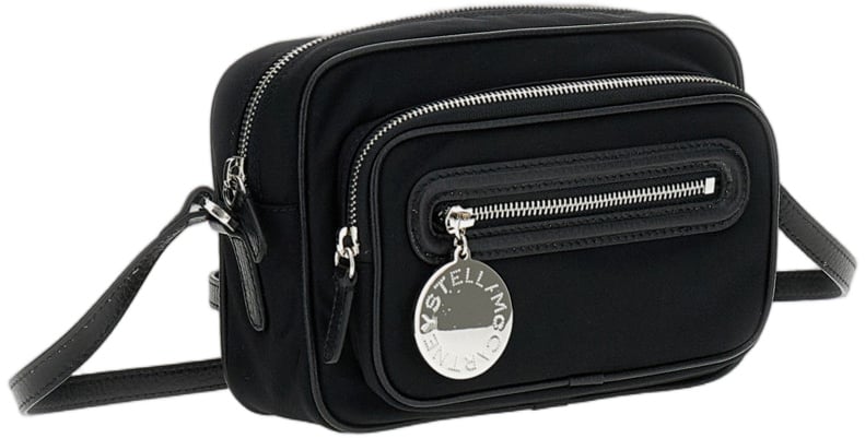 Stella McCartney Black Dartmoor Crossbody Bag Zwart