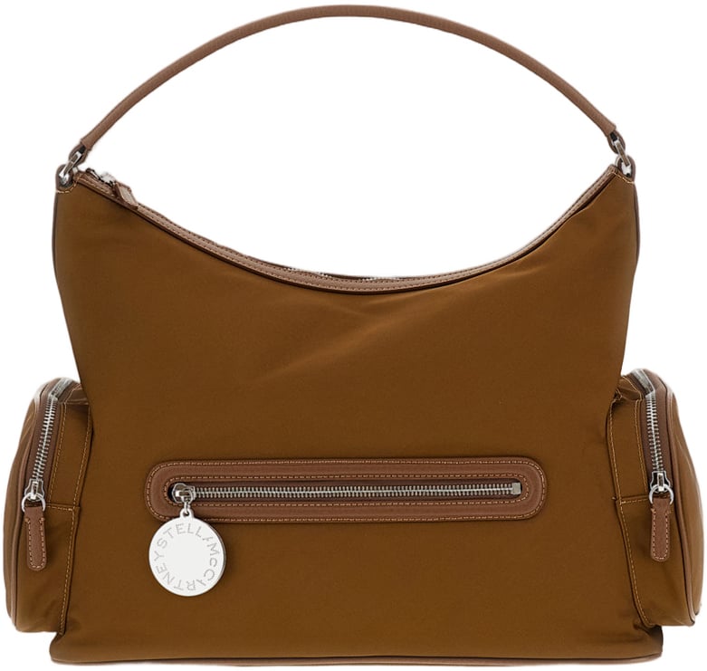 Stella McCartney Dartmoore Large Shoulder Bag Bruin