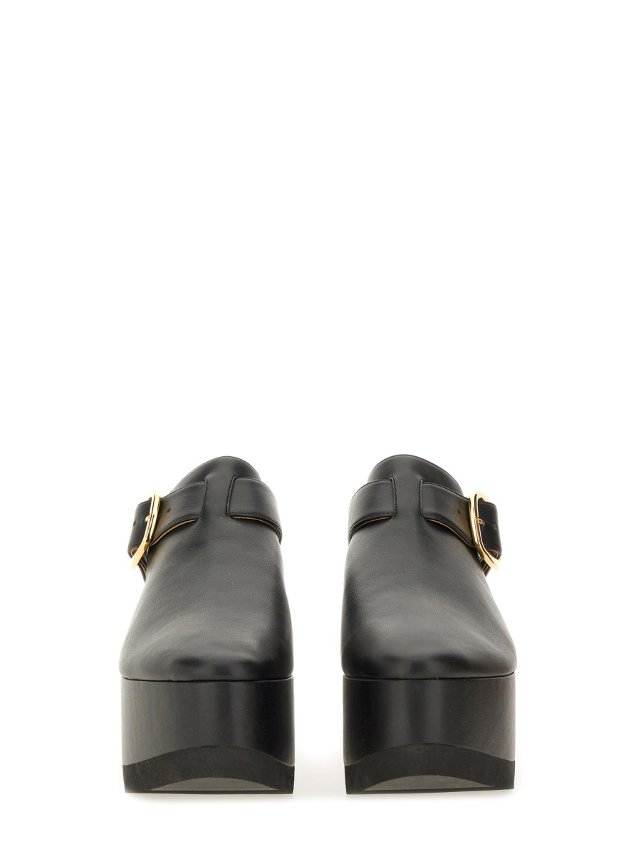 Stella McCartney "ELYSE" SANDAL WITH PLATFORM Zwart