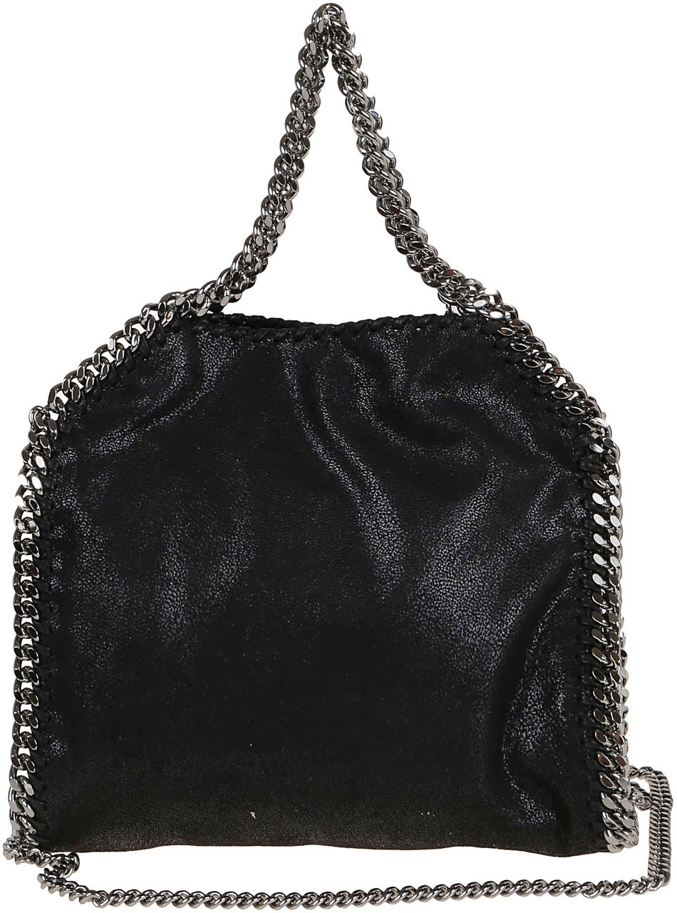 STELLA McCARTNEY Mini Tote Eco Shaggy Deer Zwart