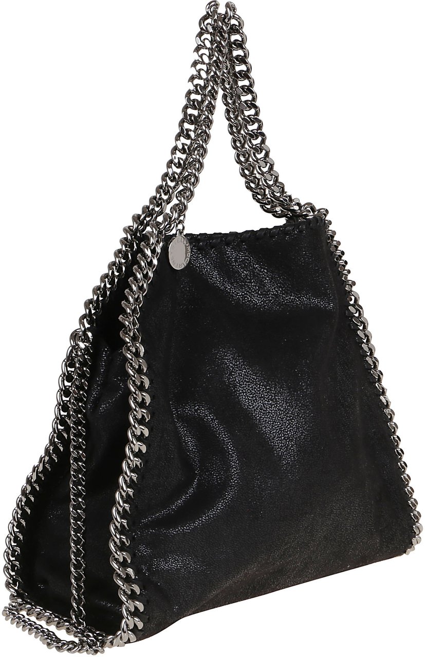 STELLA McCARTNEY Mini Tote Eco Shaggy Deer Zwart
