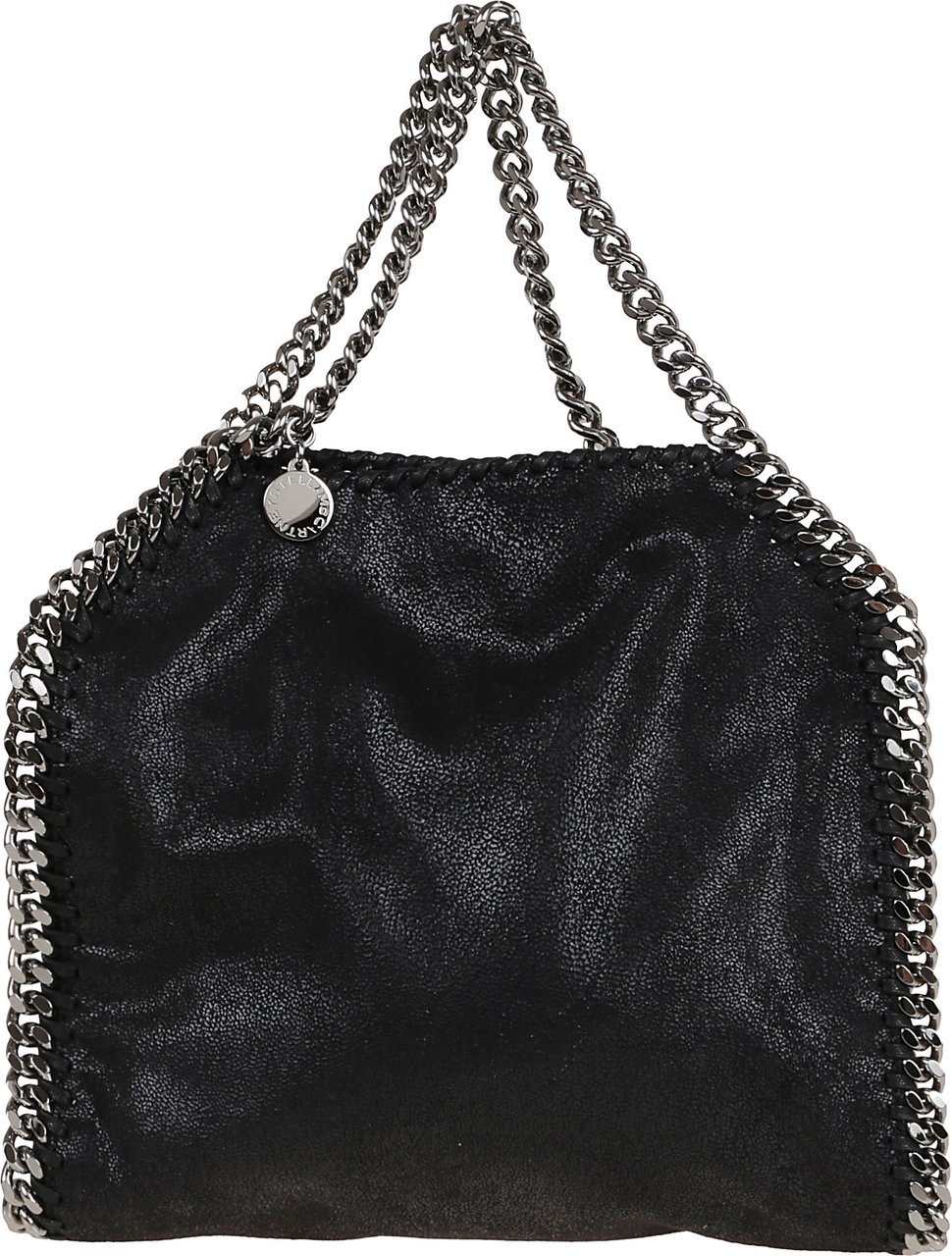 STELLA McCARTNEY Mini Tote Eco Shaggy Deer Zwart