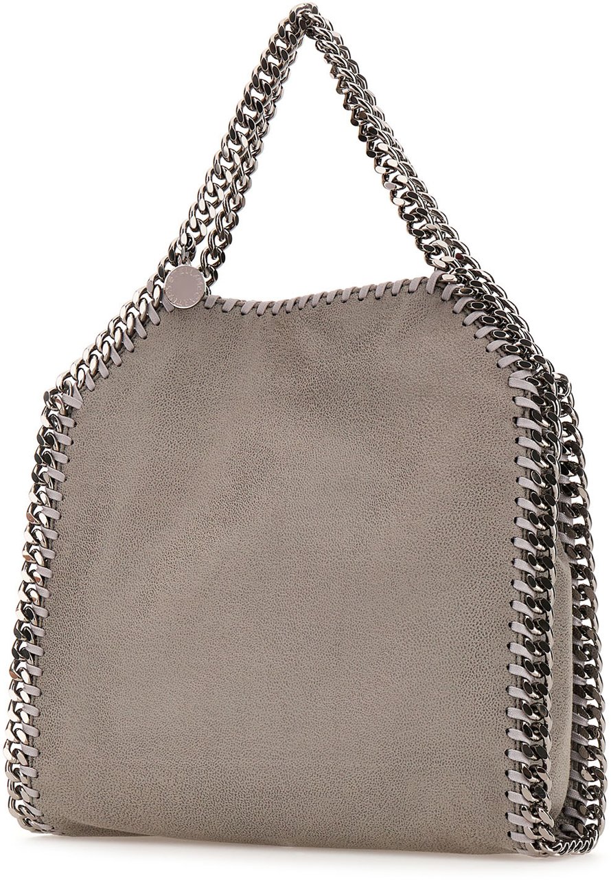 Stella McCartney Stella McCartney Grey shaggy deer mini Falabella handbag Grijs
