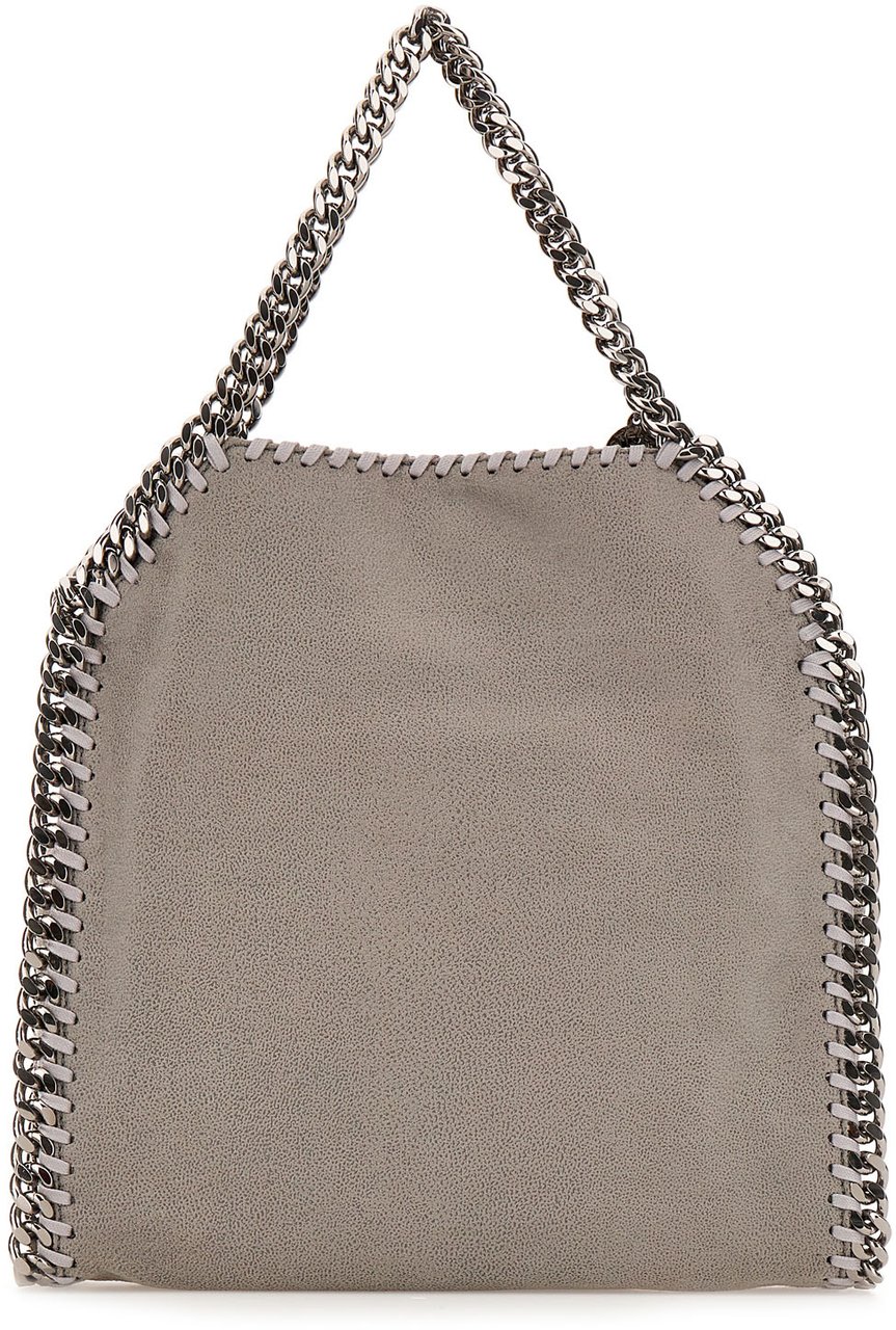 Stella McCartney Stella McCartney Grey shaggy deer mini Falabella handbag Grijs