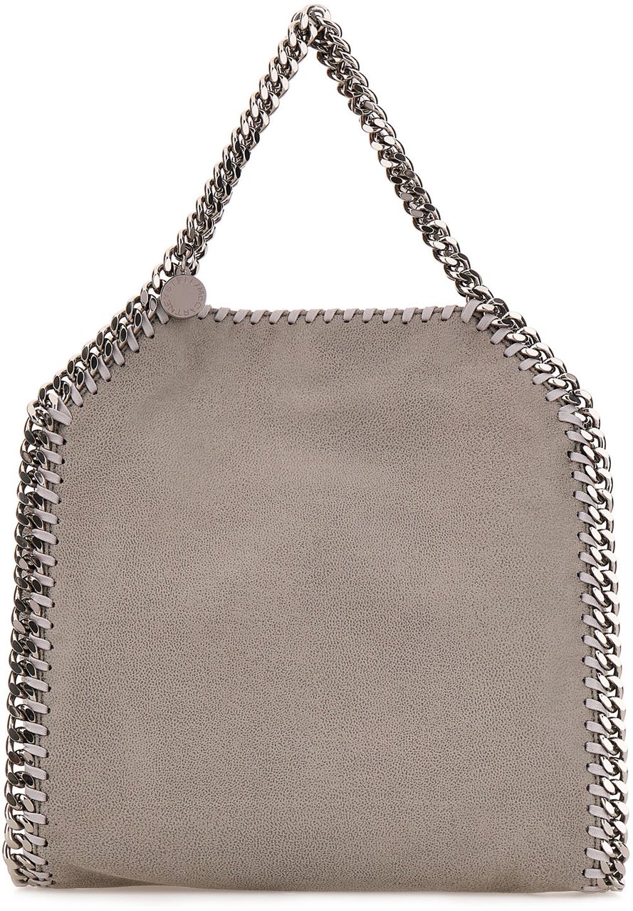Stella McCartney Stella McCartney Grey shaggy deer mini Falabella handbag Grijs