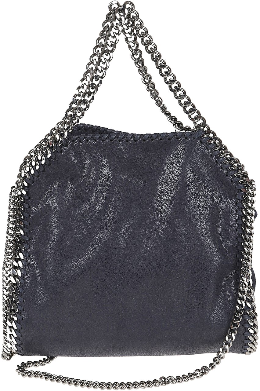 Stella McCartney STELLA McCARTNEY Mini Tote Eco Shaggy Deer Lichtblauw