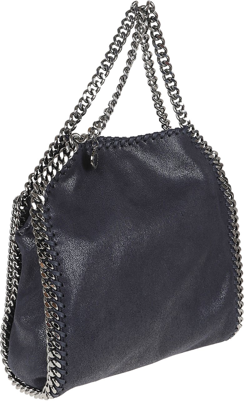 Stella McCartney STELLA McCARTNEY Mini Tote Eco Shaggy Deer Lichtblauw