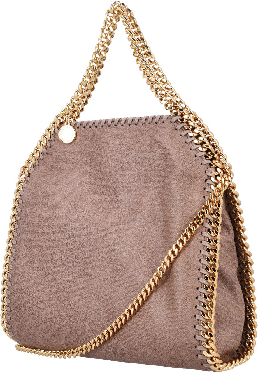 Stella McCartney Falabella Mini Bag Eco Shaggy Deer Moss Groen