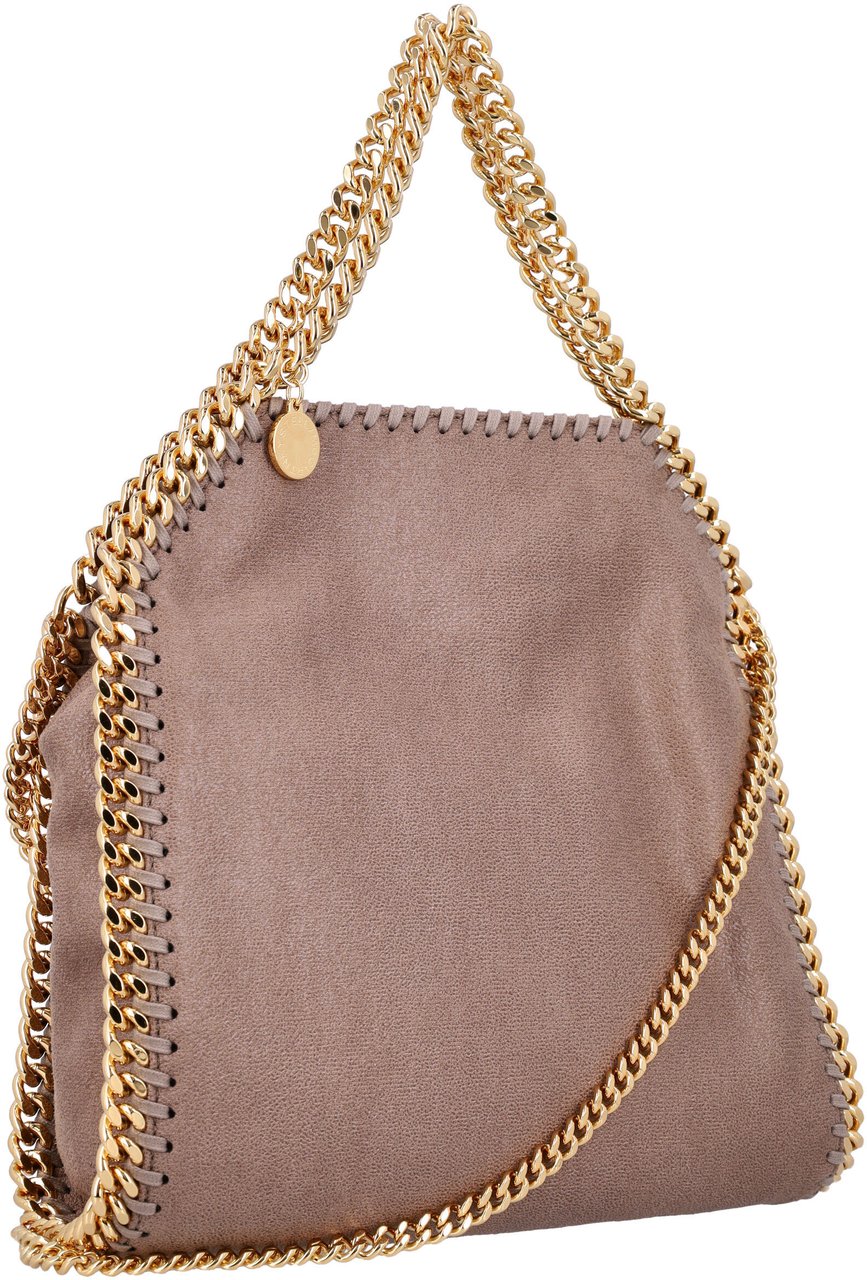 Stella McCartney Falabella Mini Bag Eco Shaggy Deer Moss Groen