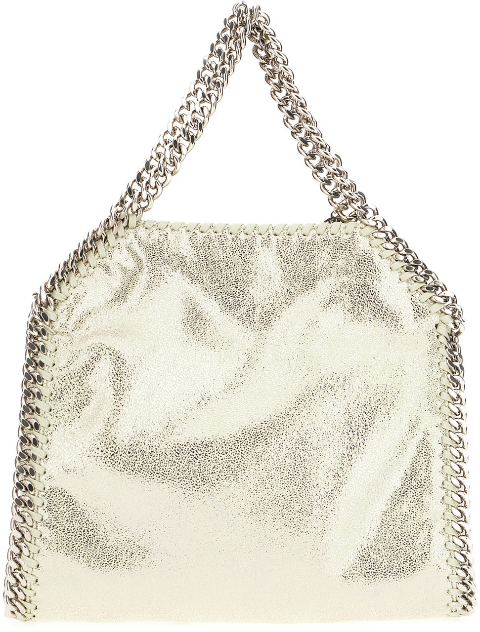 Stella McCartney Stella Mccartney Pastel green synthetic leather mini Falabella handbag Groen