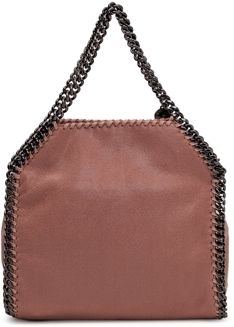 Stella McCartney Mini Tote Eco Shaggy Roze