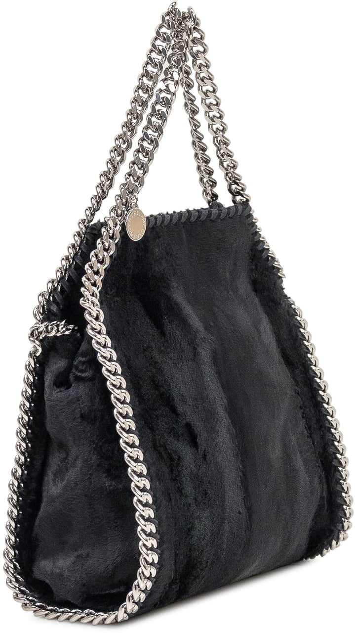 Stella McCartney Borsa Falabella Stella McCartney in Shearling Zwart