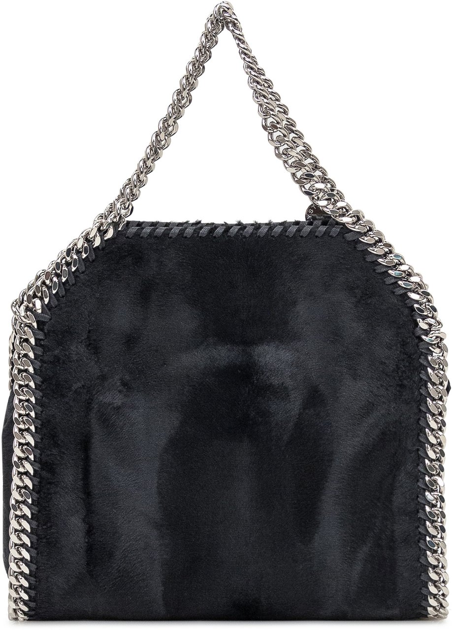 Stella McCartney Borsa Falabella Stella McCartney in Shearling Zwart