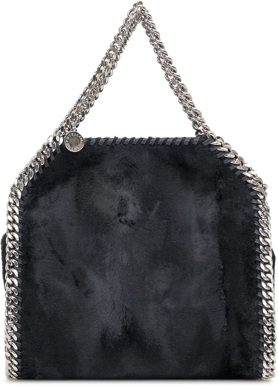 Stella McCartney Borsa Falabella Stella McCartney in Shearling Zwart