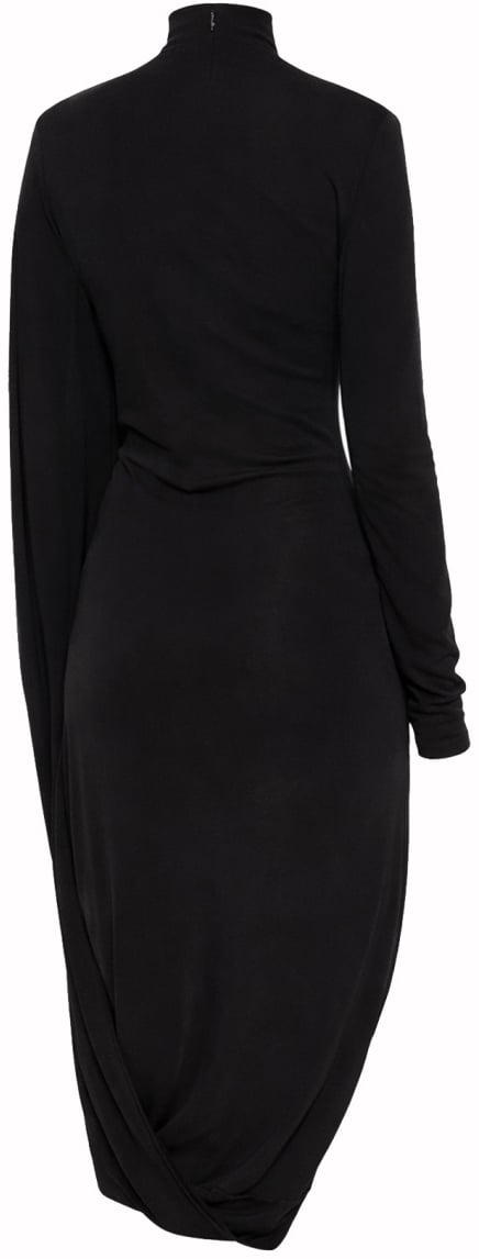 Stella McCartney ASYMMETRICAL DRESS Zwart