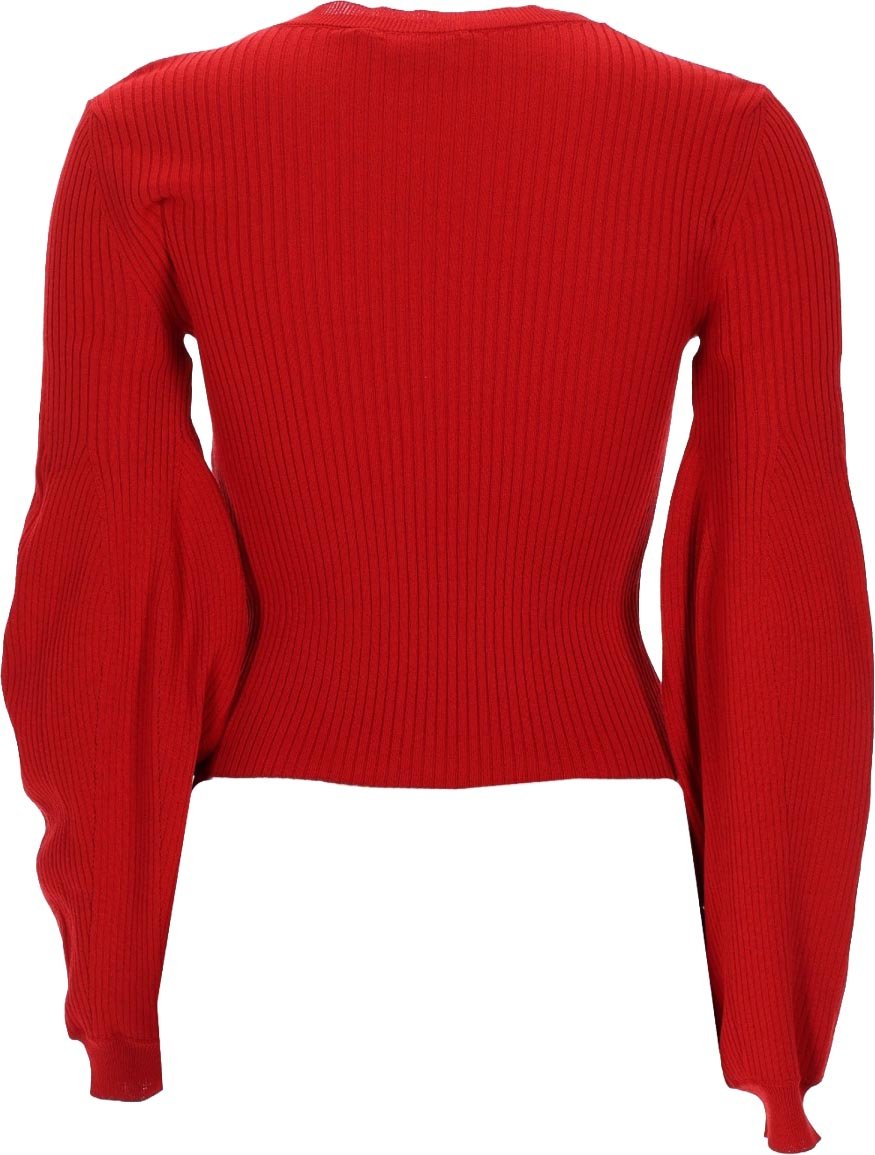 Stella McCartney MAGLIA IN VISCOSA Rood