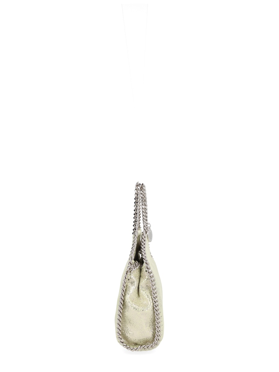Stella McCartney Falabella Micro Metallic Chain Bag Wit