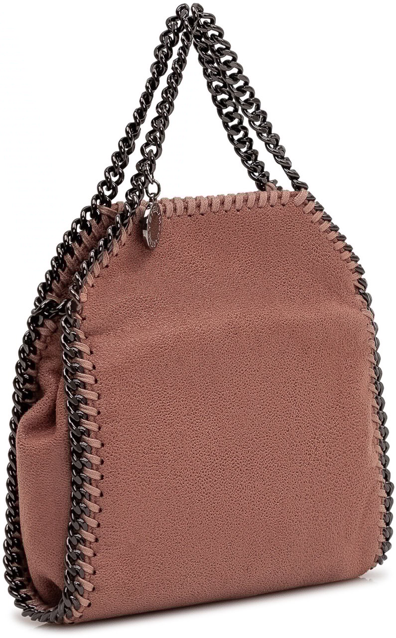 Stella McCartney Tiny Tote Eco Shaggy Roze