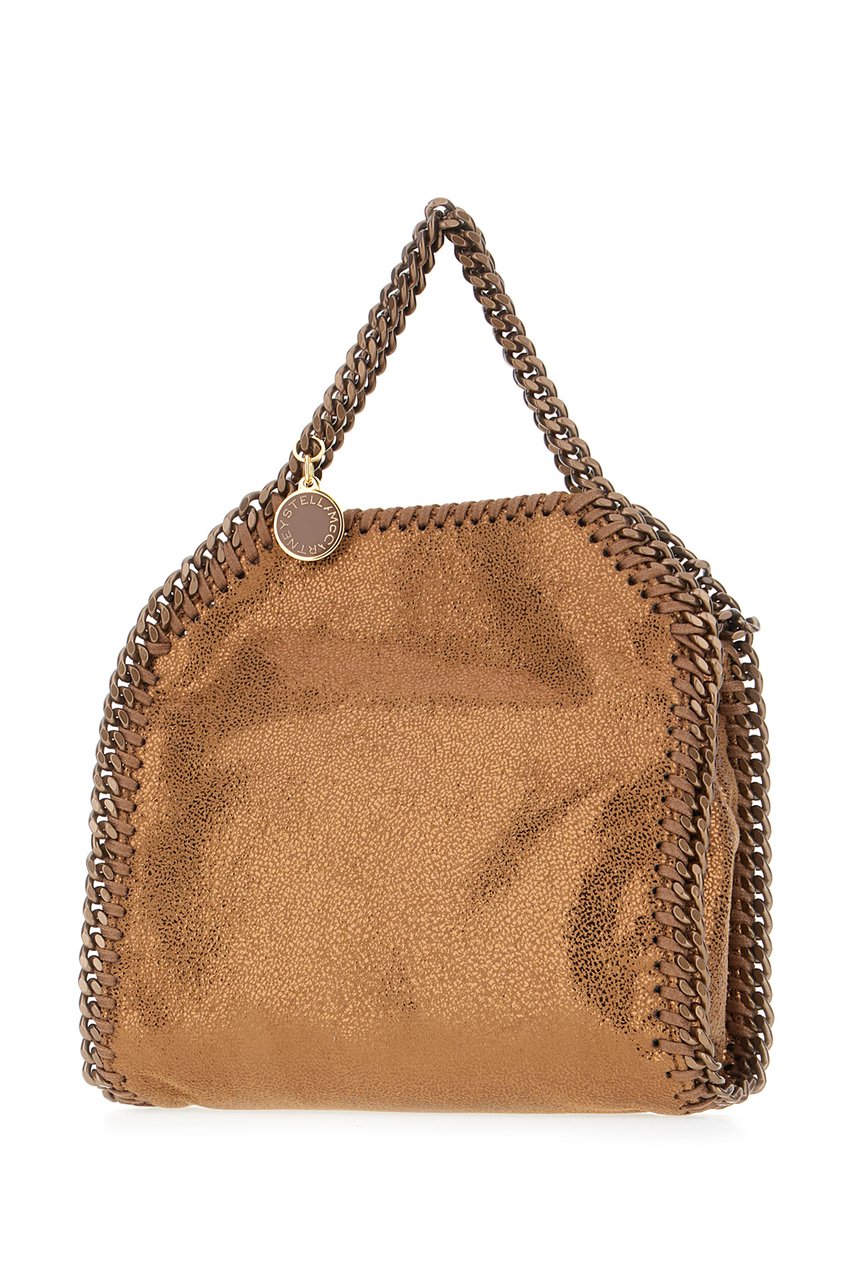 Stella McCartney Stella McCartney Copper eco shiny Falabella handbag Metallic