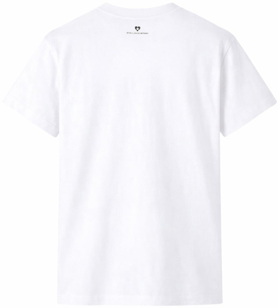 Stella McCartney T-SHIRT WITH LOGO Wit