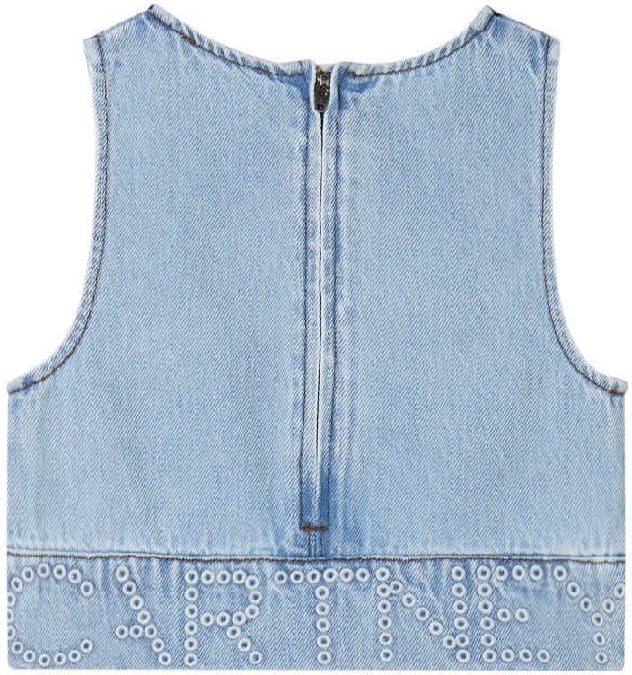 Stella McCartney DENIM TOP Blauw