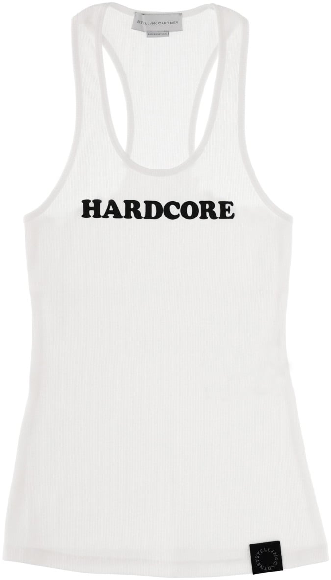 Stella McCartney TOP "HARDCORE" Wit