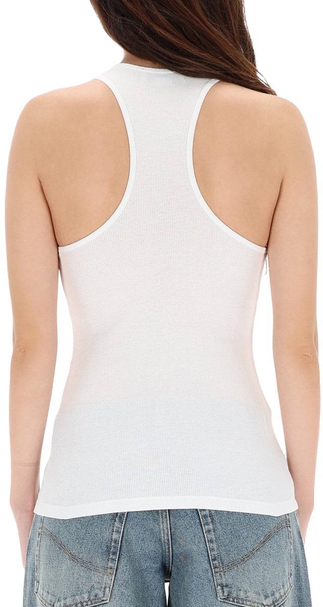 Stella McCartney TOP "HARDCORE" Wit