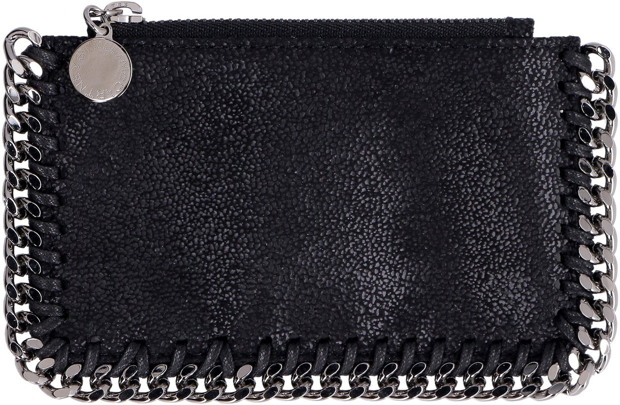 Stella McCartney Falabella card holder Zwart