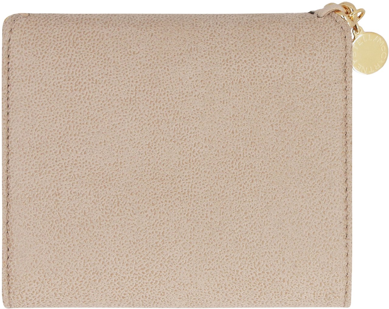 Stella McCartney Falabella small flap wallet Beige