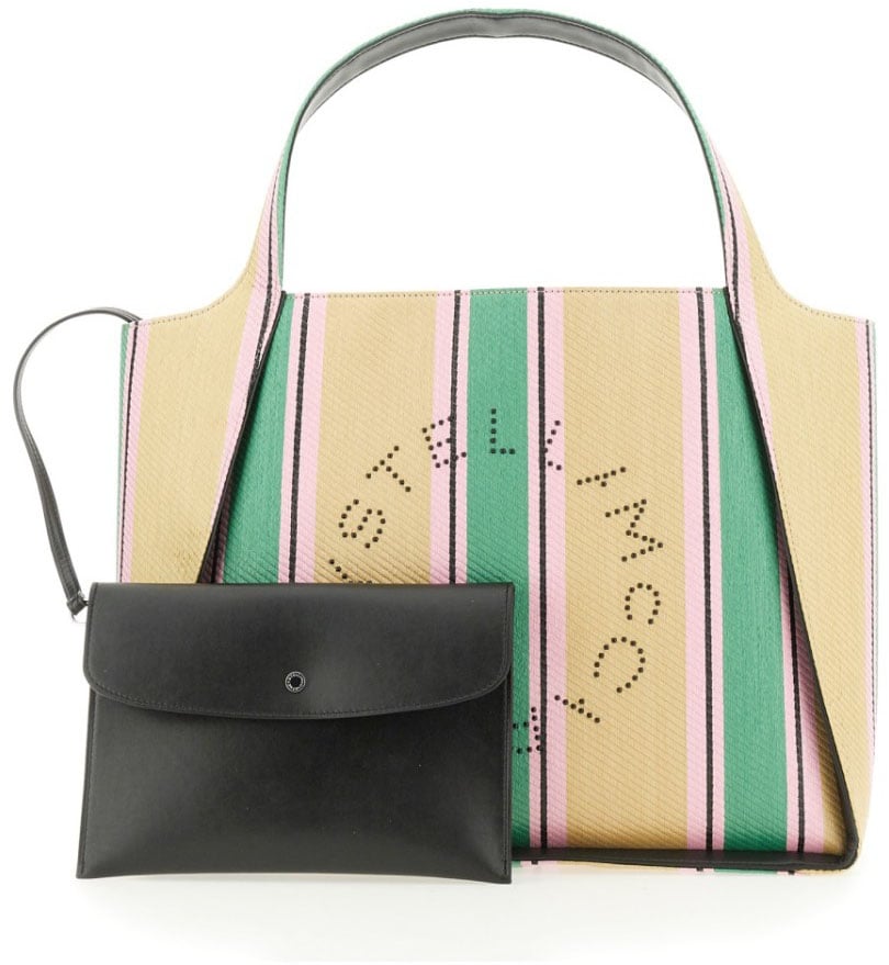 Stella McCartney Tote Bag With Double Handles And Logo Detail Divers