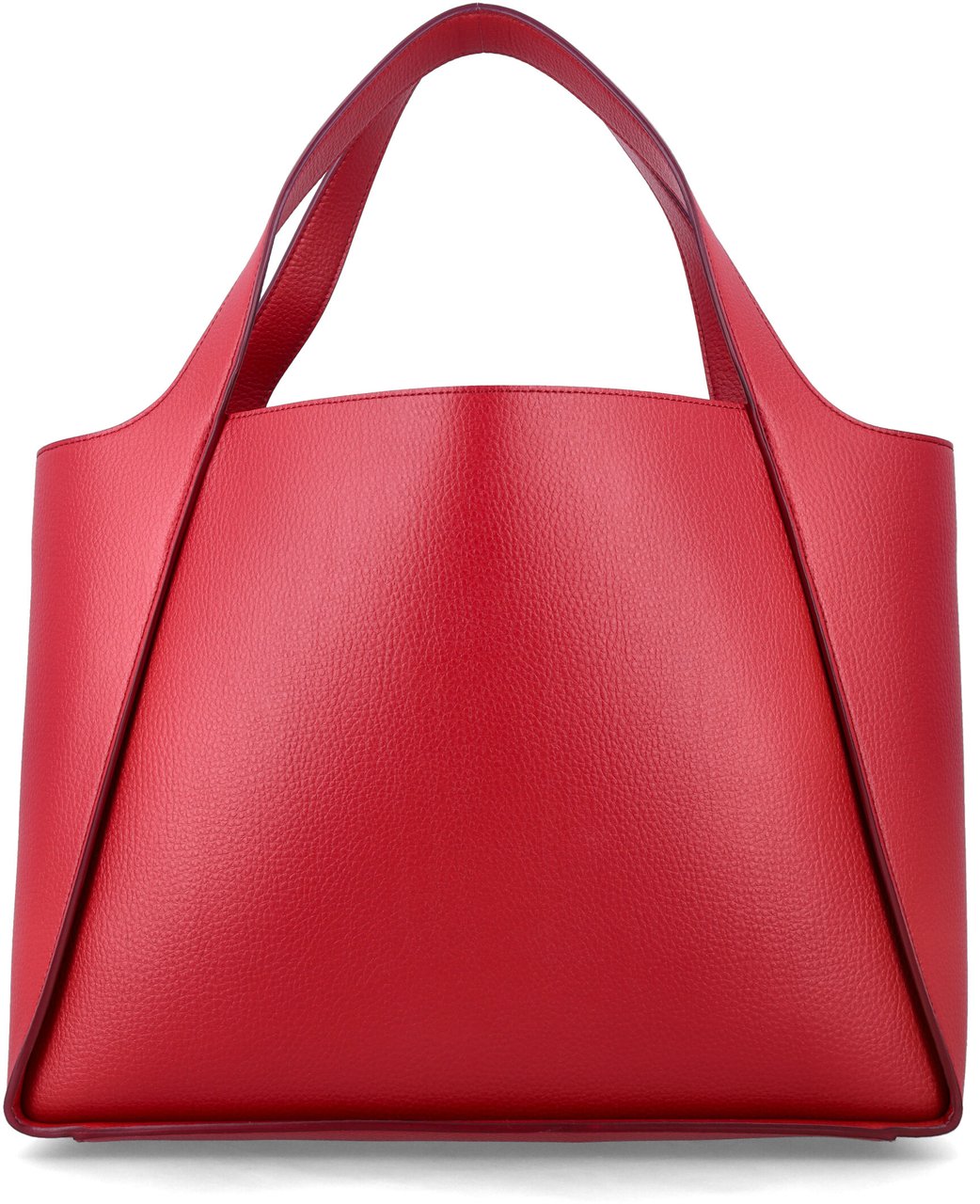 Stella McCartney Logo Tote Raspberry Rood
