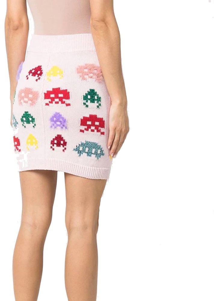 Stella McCartney Stella McCartney Multicolor Cotton Mini Skirt Divers