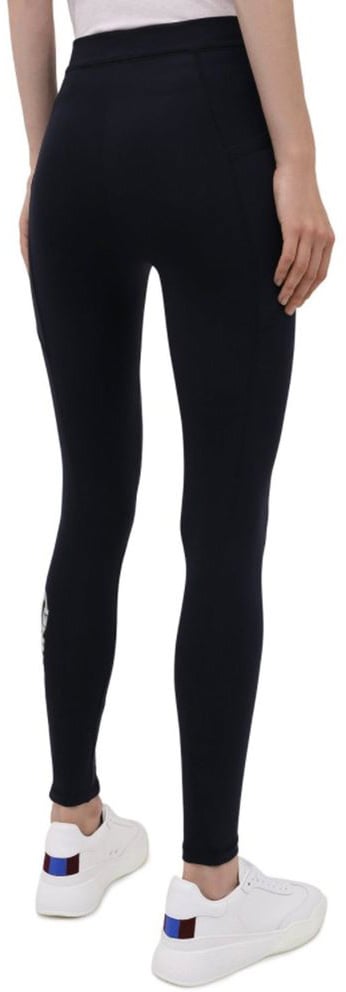 Stella McCartney Stella McCartney Blue Polyamide Athletic Pants Blauw