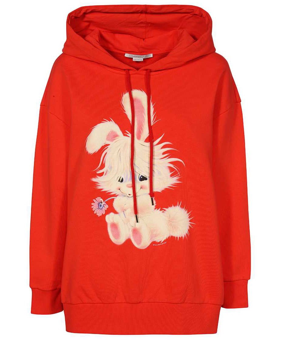 Stella McCartney Cotton hoodie Rood