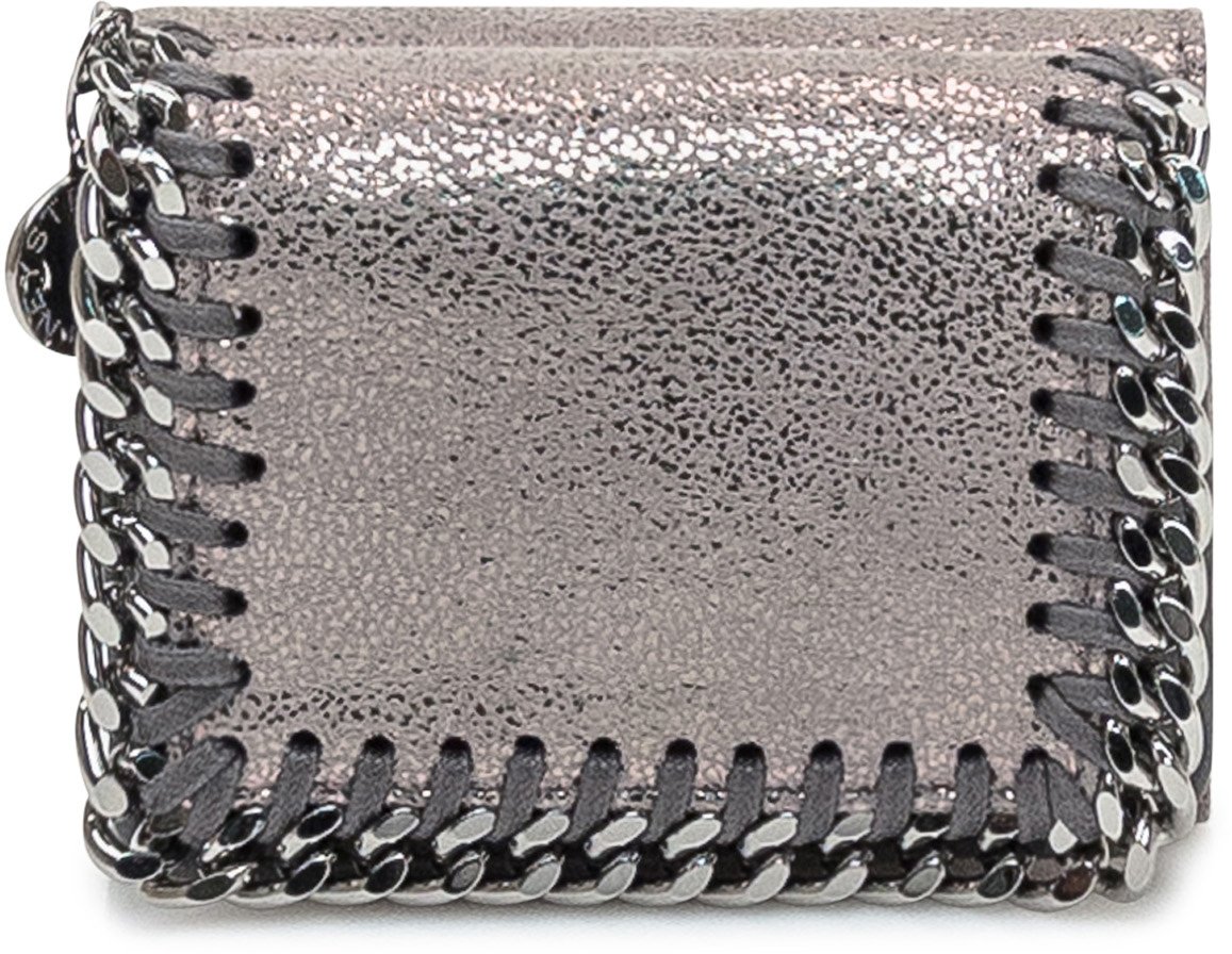 Stella McCartney Portafoglio Falabella Piccolo Grijs