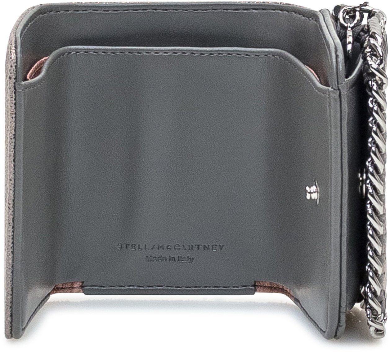 Stella McCartney Portafoglio Falabella Piccolo Grijs