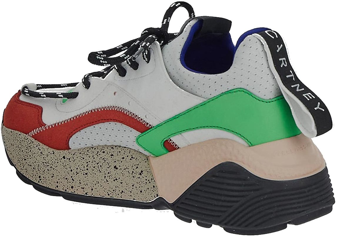 Stella McCartney Eclypse Colourblock Sneakers Wit